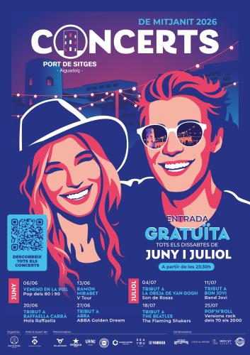 Cartell Concerts Mitjanit 2026