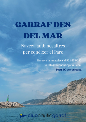el garraf des del mar