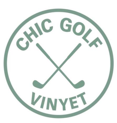 logo chic golf vinyet
