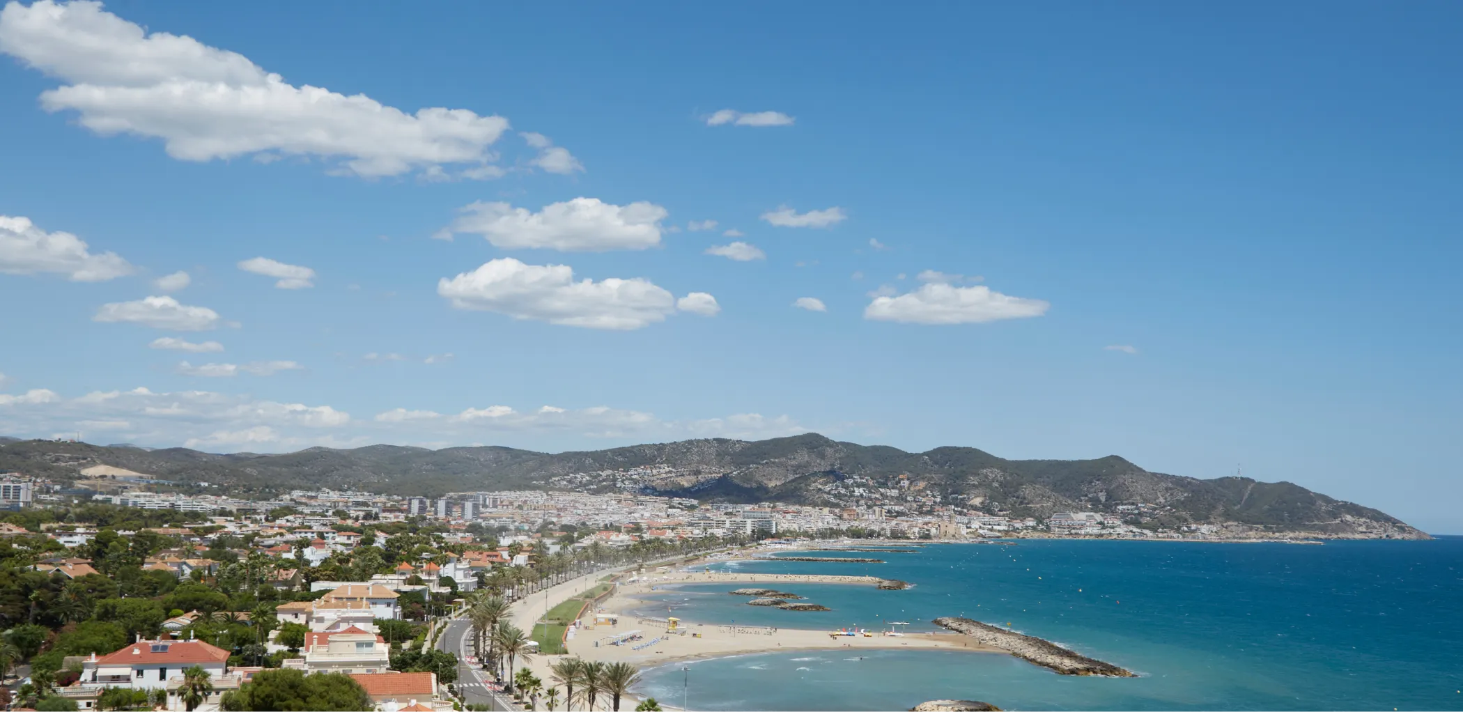Vista panoràmica de Sitges