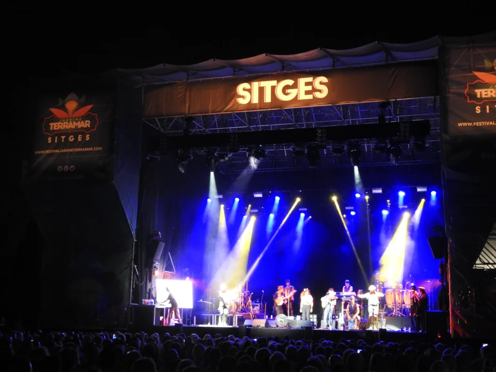 Festival Jardins Terramar in Sitges, open-air concert in the gardens of the Palau de Terramar