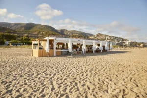 Platja de les botigues, Sitges